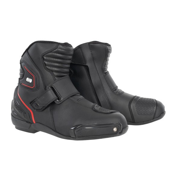 Oxford Oxford Omega Air Short MS Boot Blk/ Wht/ Red